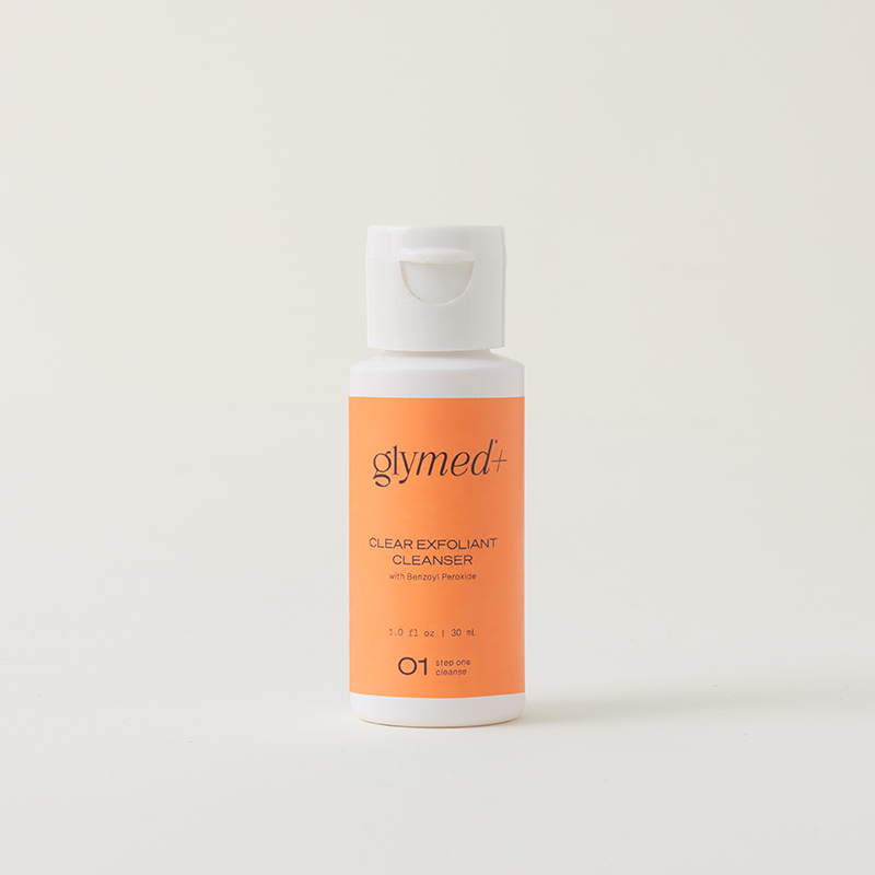 Clear Exfoliant Cleanser with Benzoyl Peroxide