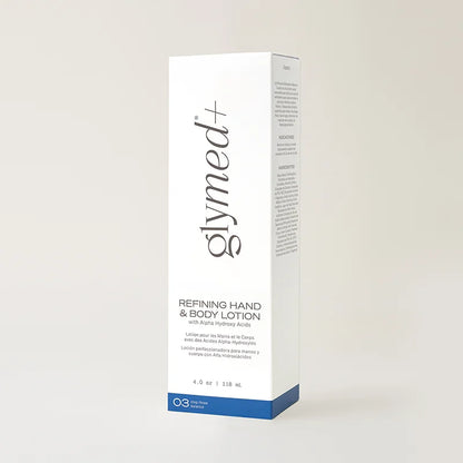 Refining Hand & Body Lotion carton