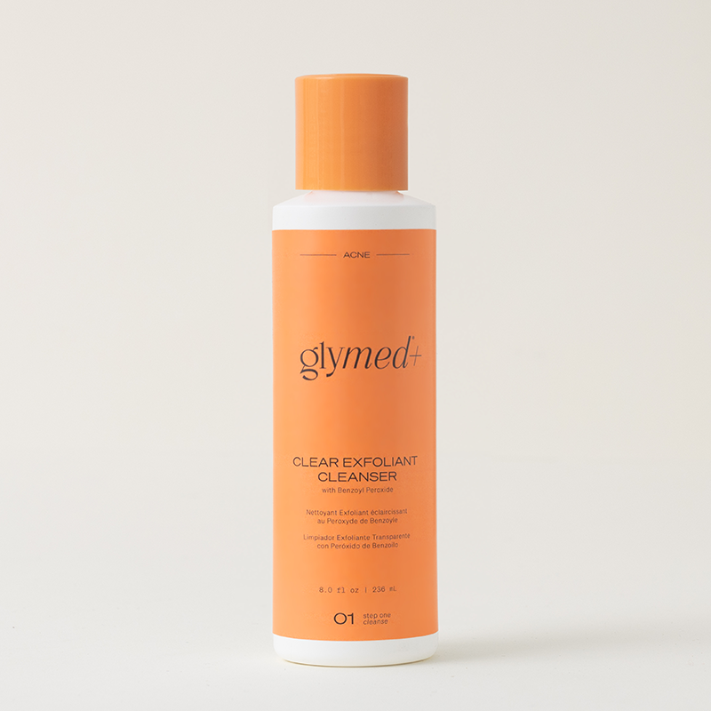 Clear Exfoliant Cleanser with Benzoyl Peroxide