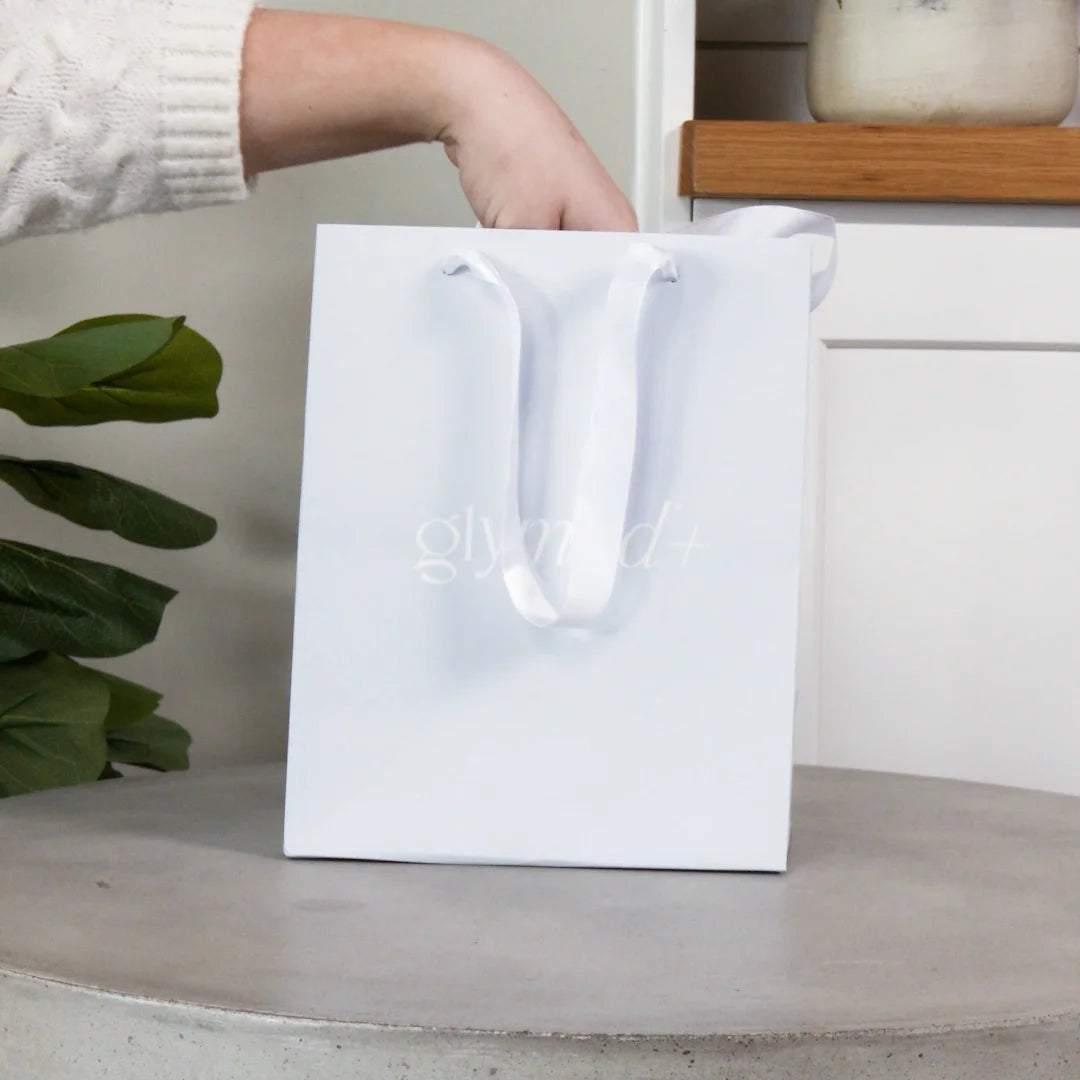 Matte Retail Bag w/ Logo - PMS 643 (Packs of 10)